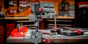 Real Avid Vise ball-socket lever delivers smooth locking and control.