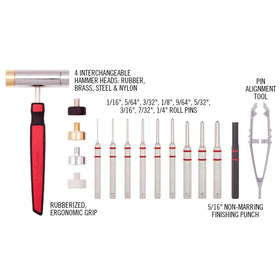 Real Avid interchangeable hammer heads demonstrate versatile control for various hits