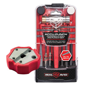 Real Avid roll pin punch set case organized for quick access in gunsmithing tasks