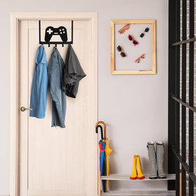 Reallnaive door hook offers two installation options for wall or door.