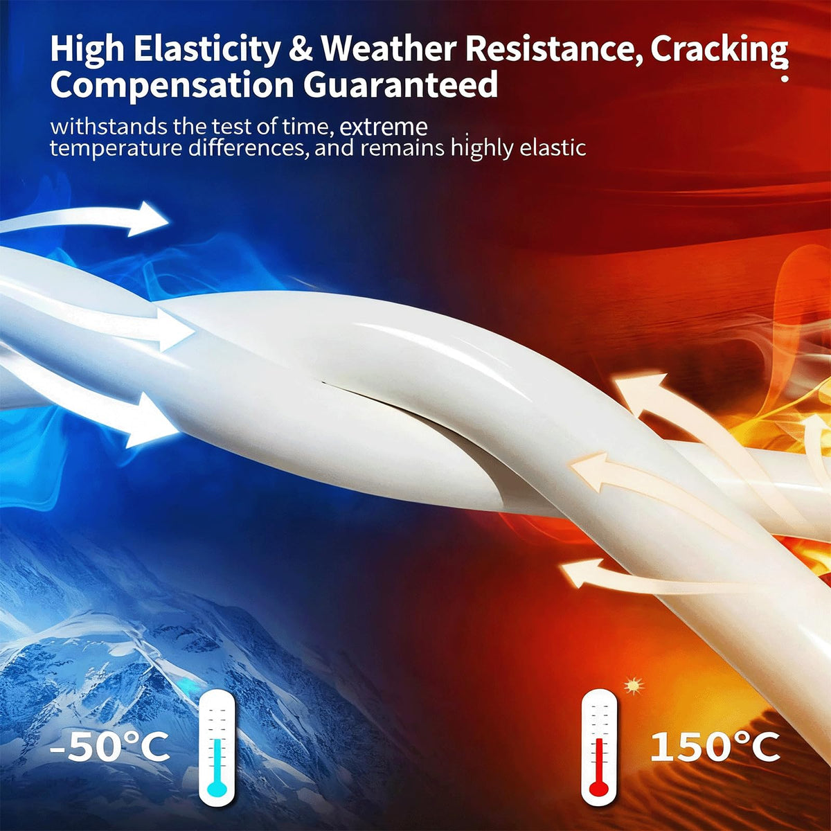 REATIFUL 9900 Sealant resists heat and UV exposure for long-lasting exterior performance