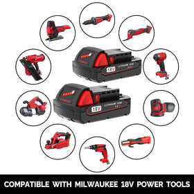 rebicacate charger models 48-59 series compatible with M18 battery