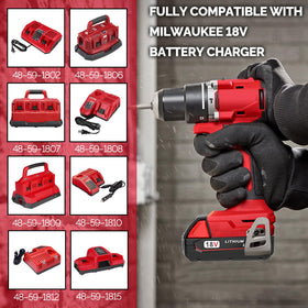 rebicacate compatibility chart for Milwaukee M18 models