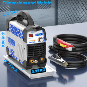 Reboot 60A plasma cutter delivering 5/8 inch cuts for thicker metal tasks.