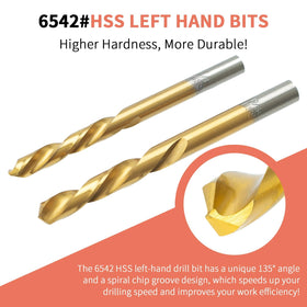 REBRA 37 alloy bolt extractors set demonstrates versatile, multi-size removal capability.