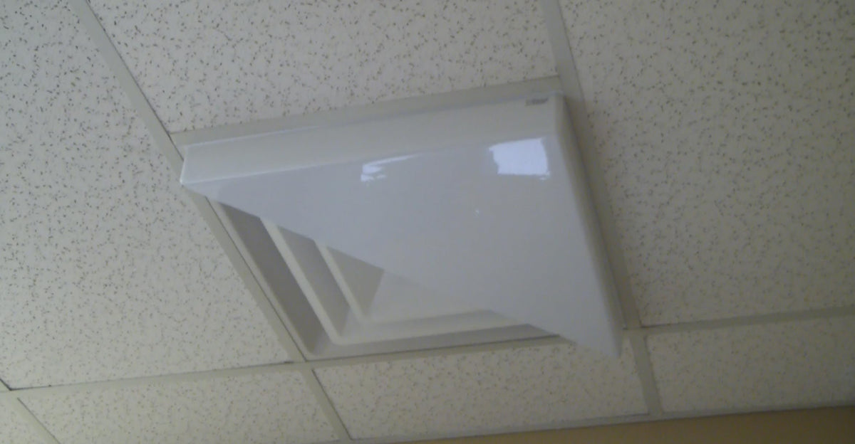 Receilit corner air diverter triangle requires no tools during installation