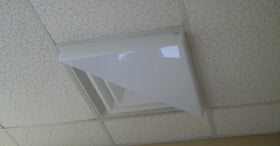 Receilit corner air diverter triangle requires no tools during installation