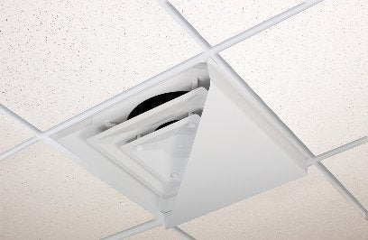 Receilit corner air diverter triangle fits 2x2 diffuser to direct airflow