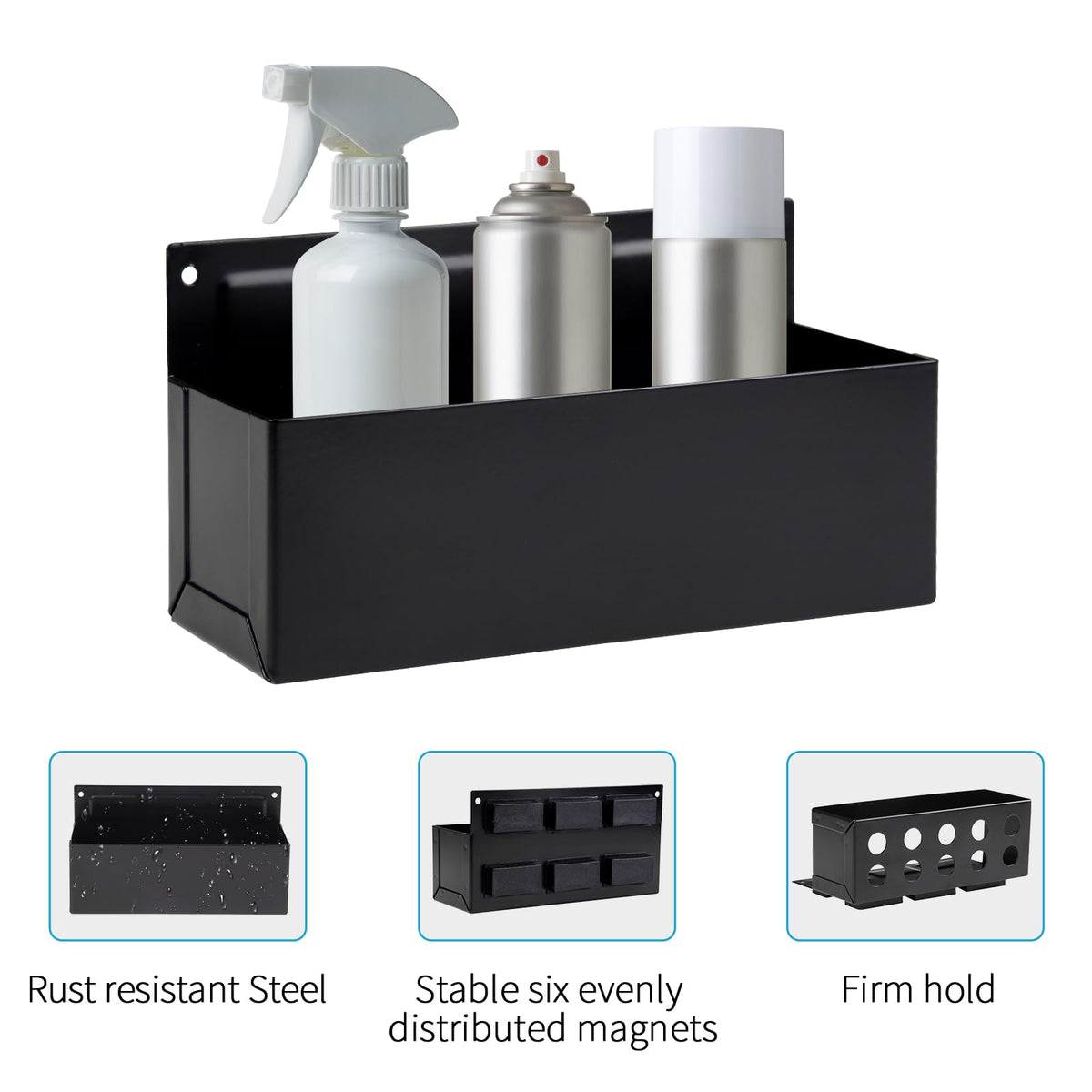 Rechabite holder mounted on a metal surface to save toolbox space.