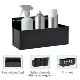 Rechabite holder mounted on a metal surface to save toolbox space.