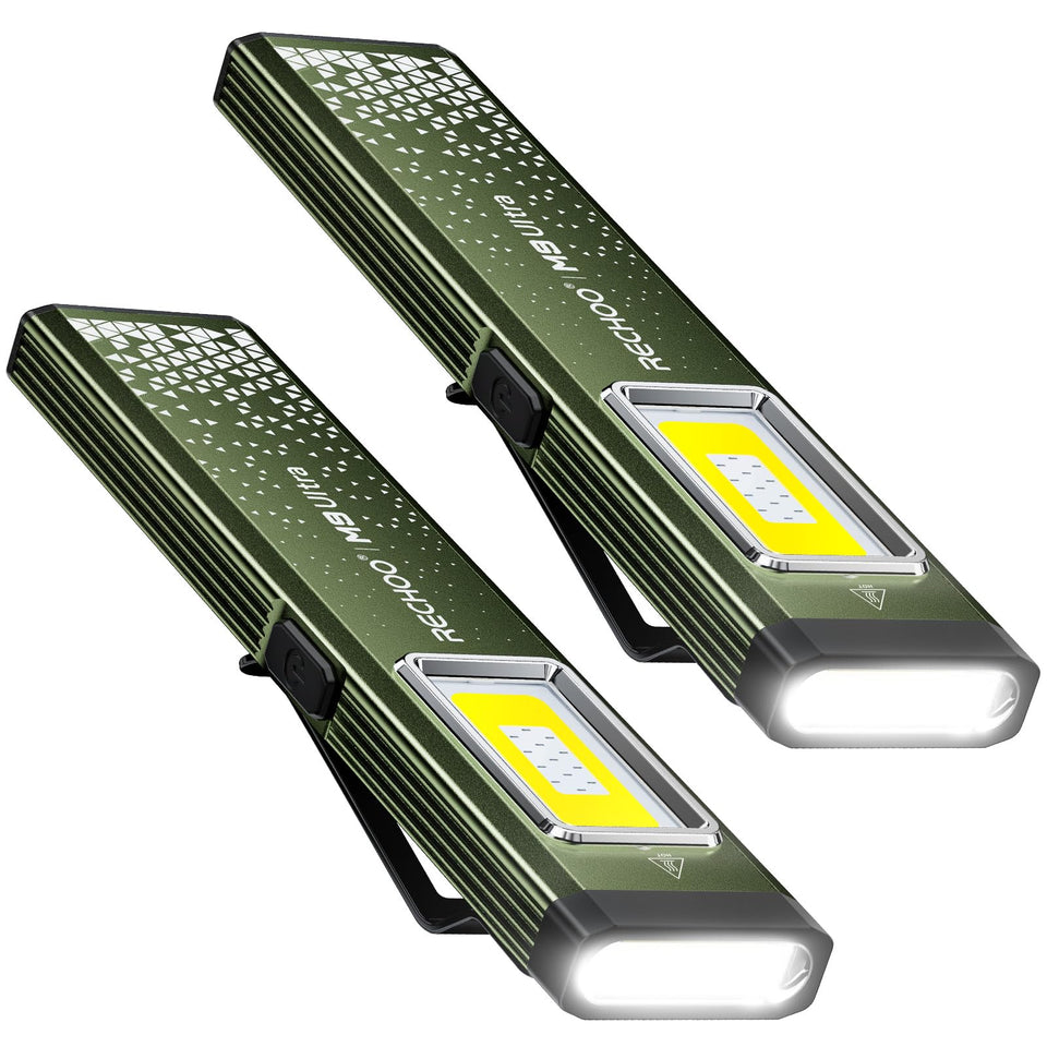 RECHOO M9 Ultra front light delivers bright illumination for daily tasks.