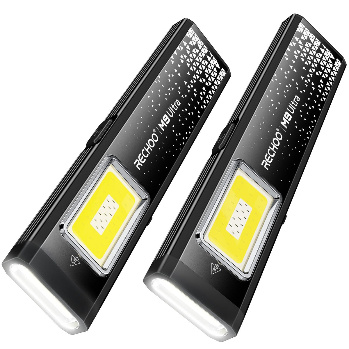 RECHOO flat EDC flashlight front light for high-brightness daily tasks