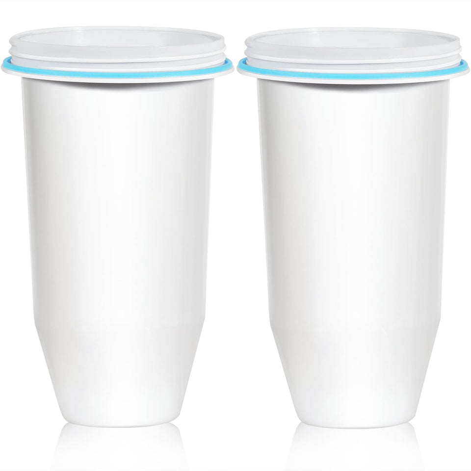 Recogwood upgraded 5-stage filter cap for Zero pitcher ensures simple install and clean water