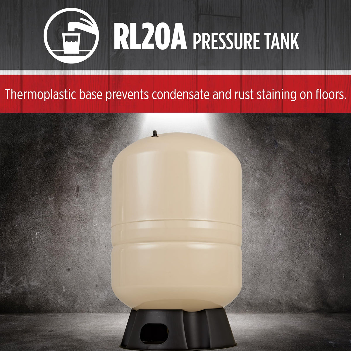 Red Lion RL20A almond finish adds corrosion resistance and style.