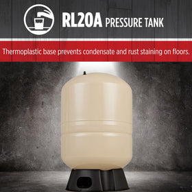 Red Lion RL20A almond finish adds corrosion resistance and style.