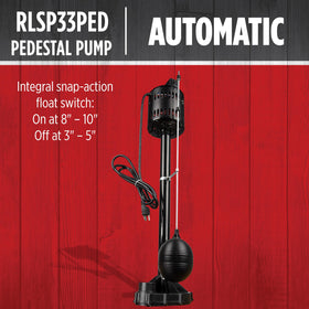 Red Lion RLSP33PED 8-foot power cord for flexible installation