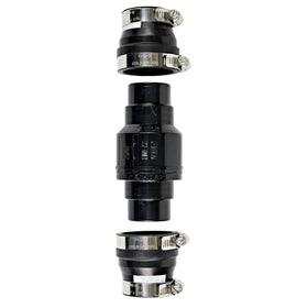 Red Lion SCV114 included reversible adapters for 1-1/4 and 1-1/2 inch pipes.