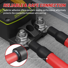 Red Wolf tin-plated lug surface on marine lugs for corrosion resistance
