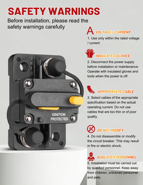 Red Wolf manual reset button image illustrating quick safe recovery after trip
