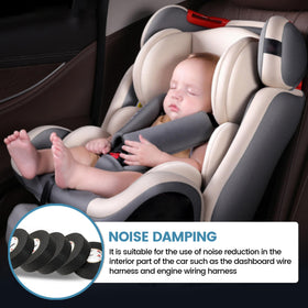 Red Wolf noise-damping tape applied to cables for smoother operation
