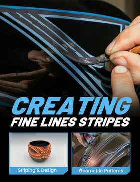 RED WOLF pinstriping tape 1-4in blue roll ideal for sharp stripes