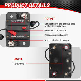 RED WOLF thermoplastic housing 94V0 resists heat and wear in harsh conditions
