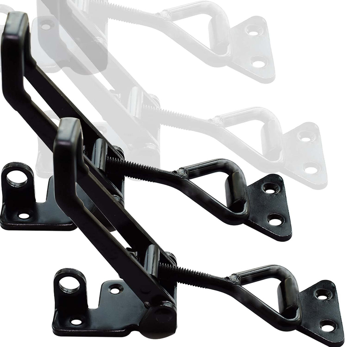 REDOVANT jig and fixture setup using pull latch clamps for quick-release holds.