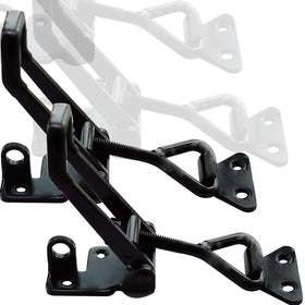 REDOVANT jig and fixture setup using pull latch clamps for quick-release holds.