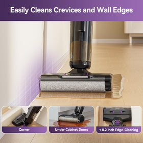 Redroad H15 dual water tanks for uninterrupted cleaning sessions