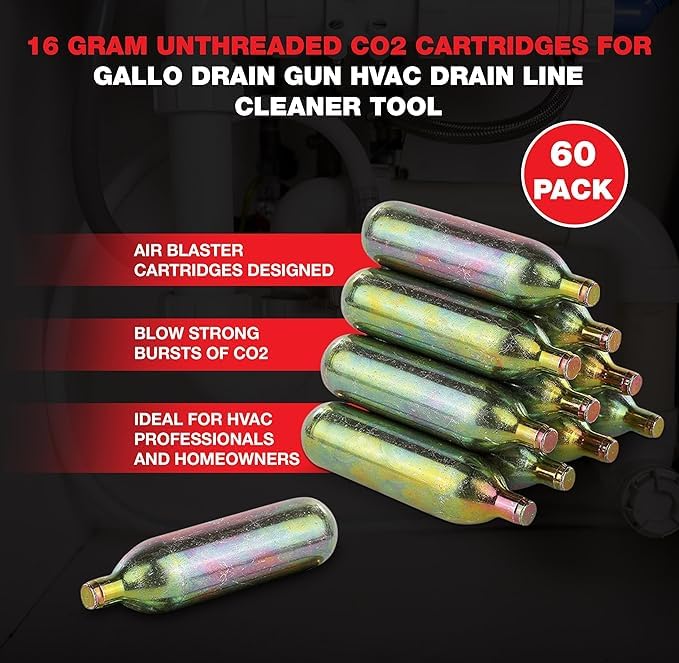 RedRock 30-pack CO2 cartridges provide a reliable, long-lasting supply for maintenance.