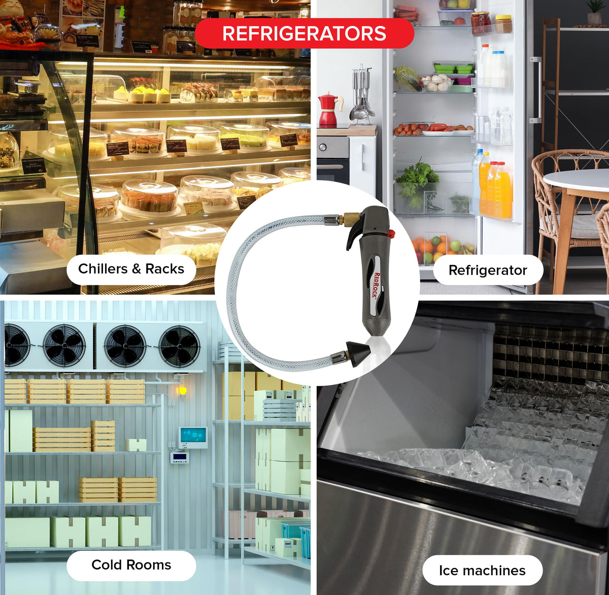 RedRock eco-friendly CO2 operation offers chemical-free HVAC maintenance.