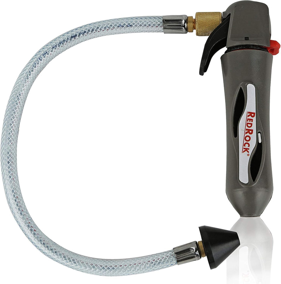 RedRock AC Drain Line Cleaner Tool with Gallo Gun clears condensate clogs using CO2.