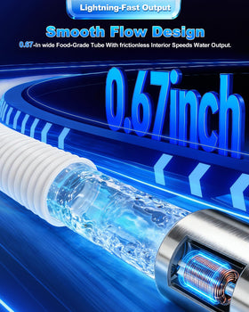 Redsack 2000mAh rechargeable battery powering long sessions between charges