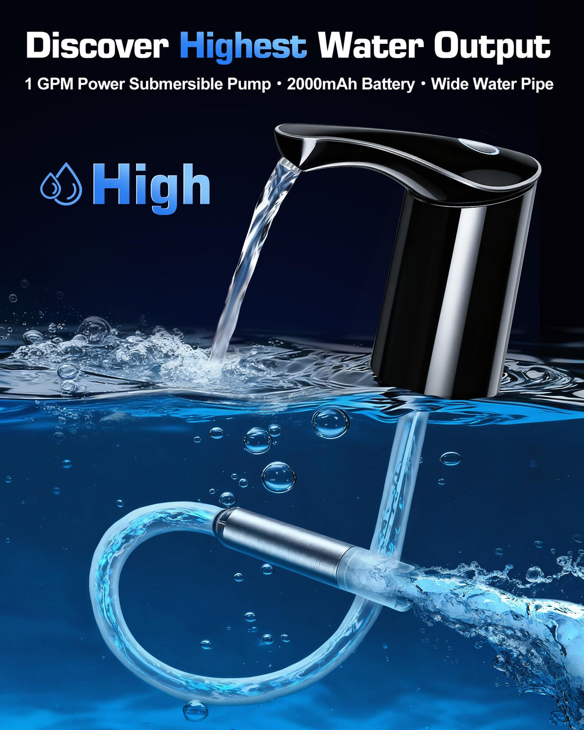 Redsack 12mm food-grade tubing ensures safe, smooth flow