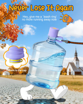 Redsack pull-ring keeps the cap secure during refills.