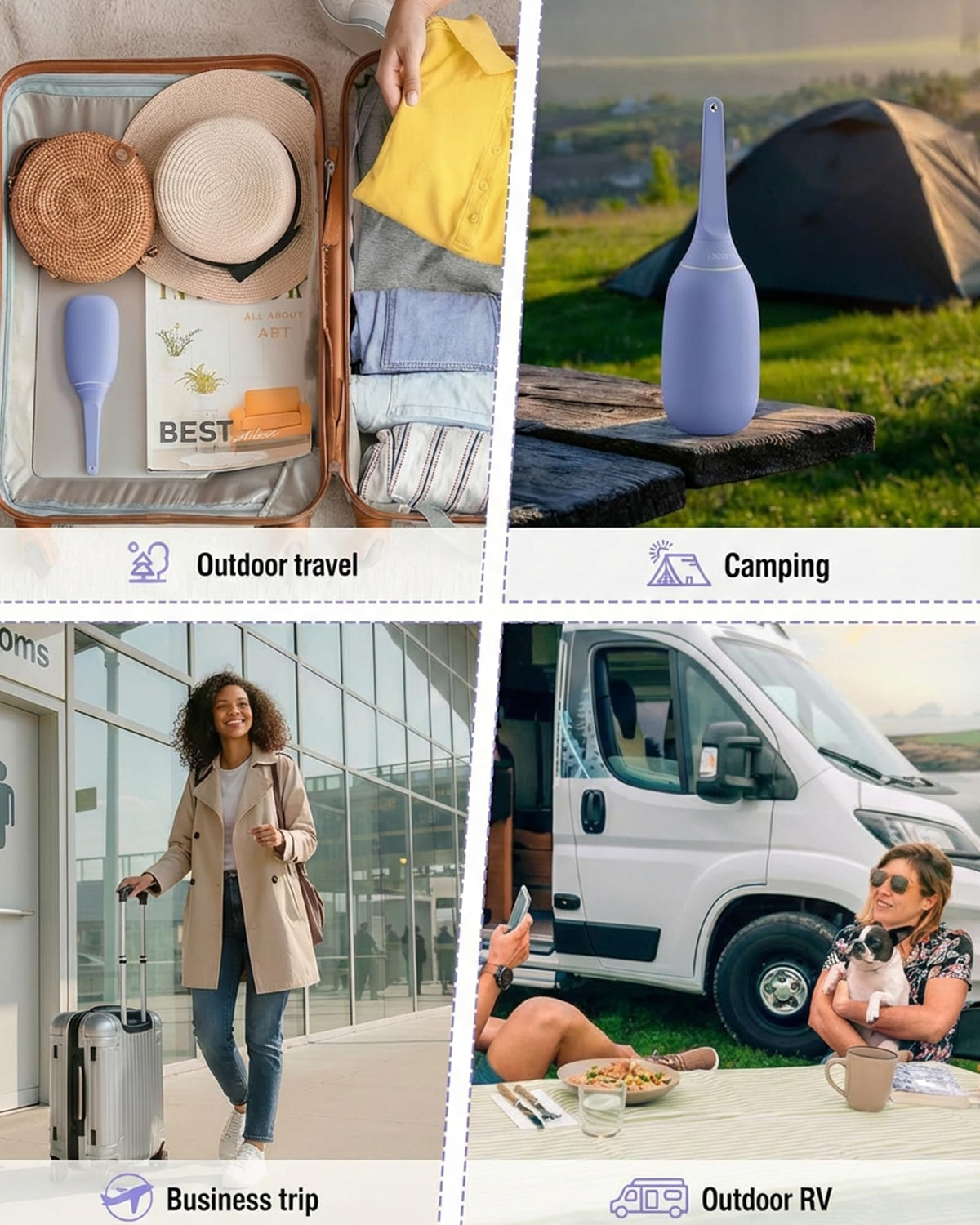 Redsack travel-friendly personal hygiene bidet for home and on the go