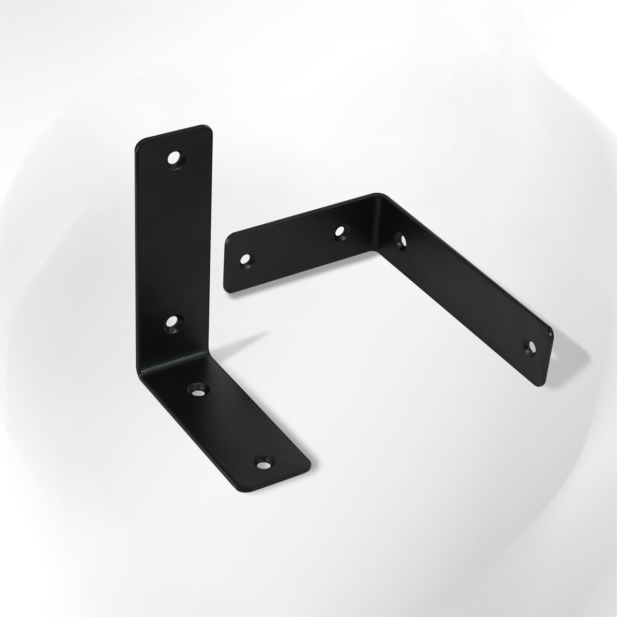 Redunest side-view L-bracket profile highlighting compact footprint