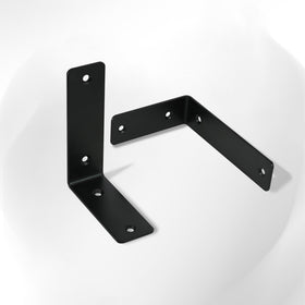 Redunest side-view L-bracket profile highlighting compact footprint