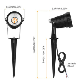 REEGOLD IP65 waterproof rating protects outdoor pathway lighting from rain.