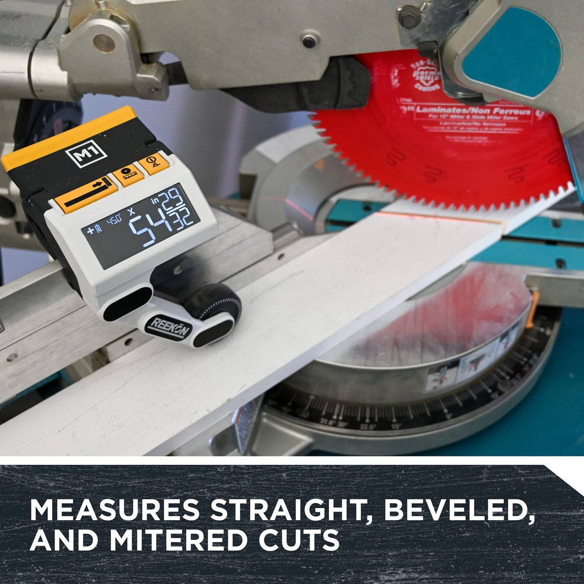 REEKON M1 Caliber handles round materials like pipes with consistency.