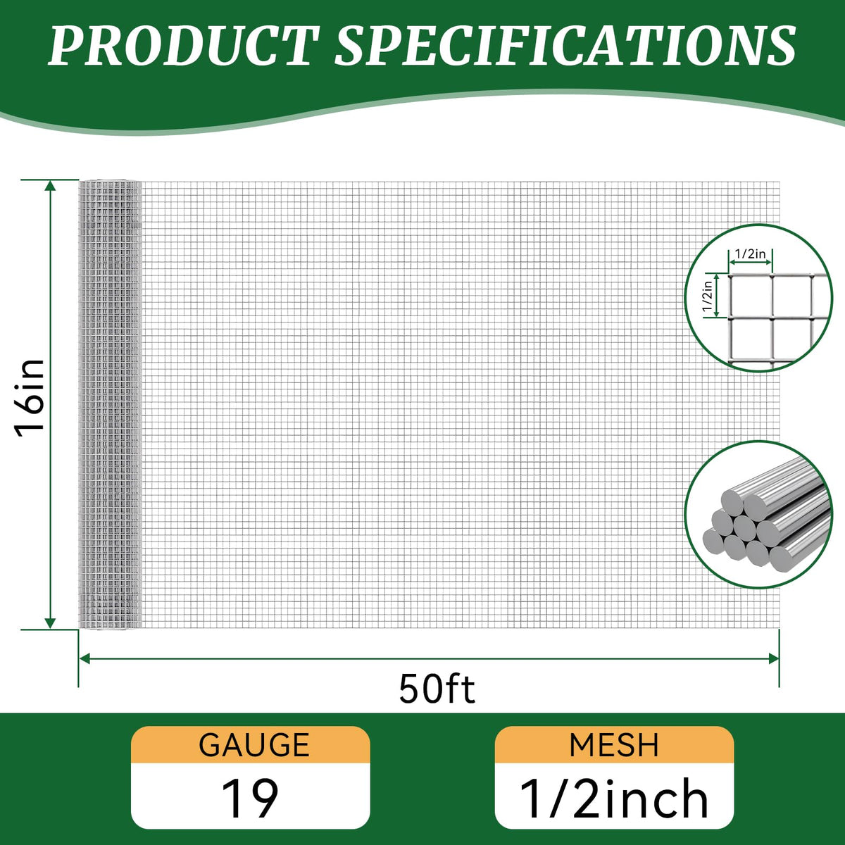ReePlan galvanized closeup shows rust-resistant steel for outdoor durability.