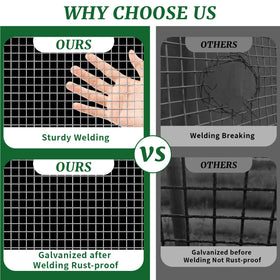 ReePlan barrier for rodents protects crops in the garden.
