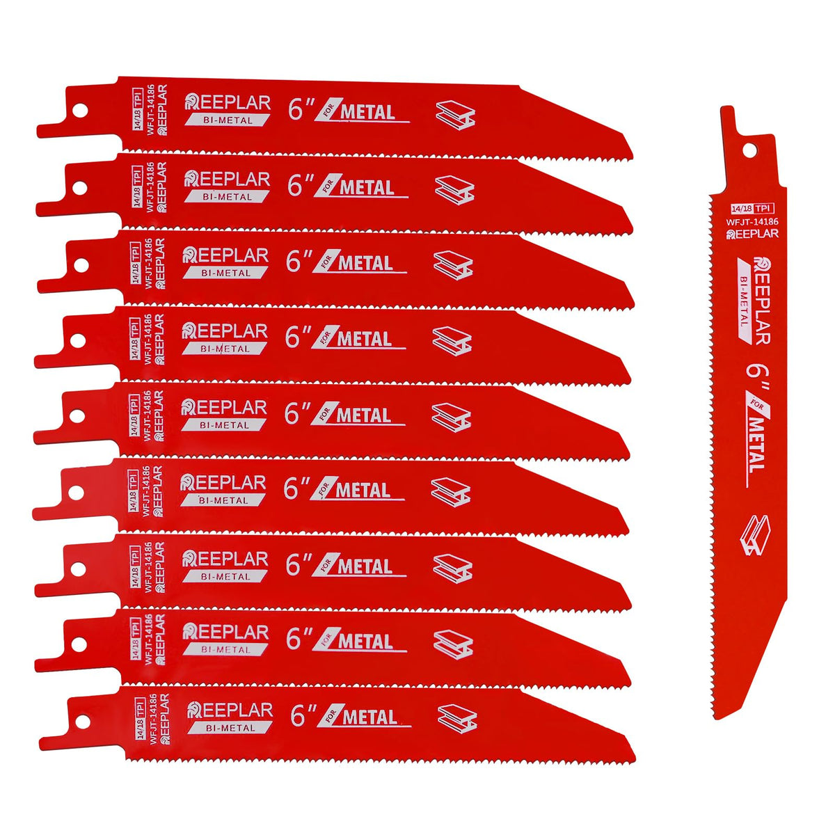 REEPLAR sawzall blade with storage box for easy metal cutting tasks