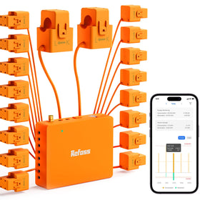Refoss energy monitor with local UI showing real-time usage for privacy-focused homes
