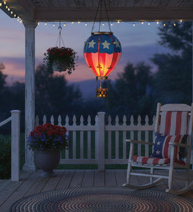 Regal Art & Gift hanging chain included for easy mounting anywhere outside.
