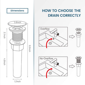REGALMIX RWF082A easy installation with a tool-free hand-tightened nut
