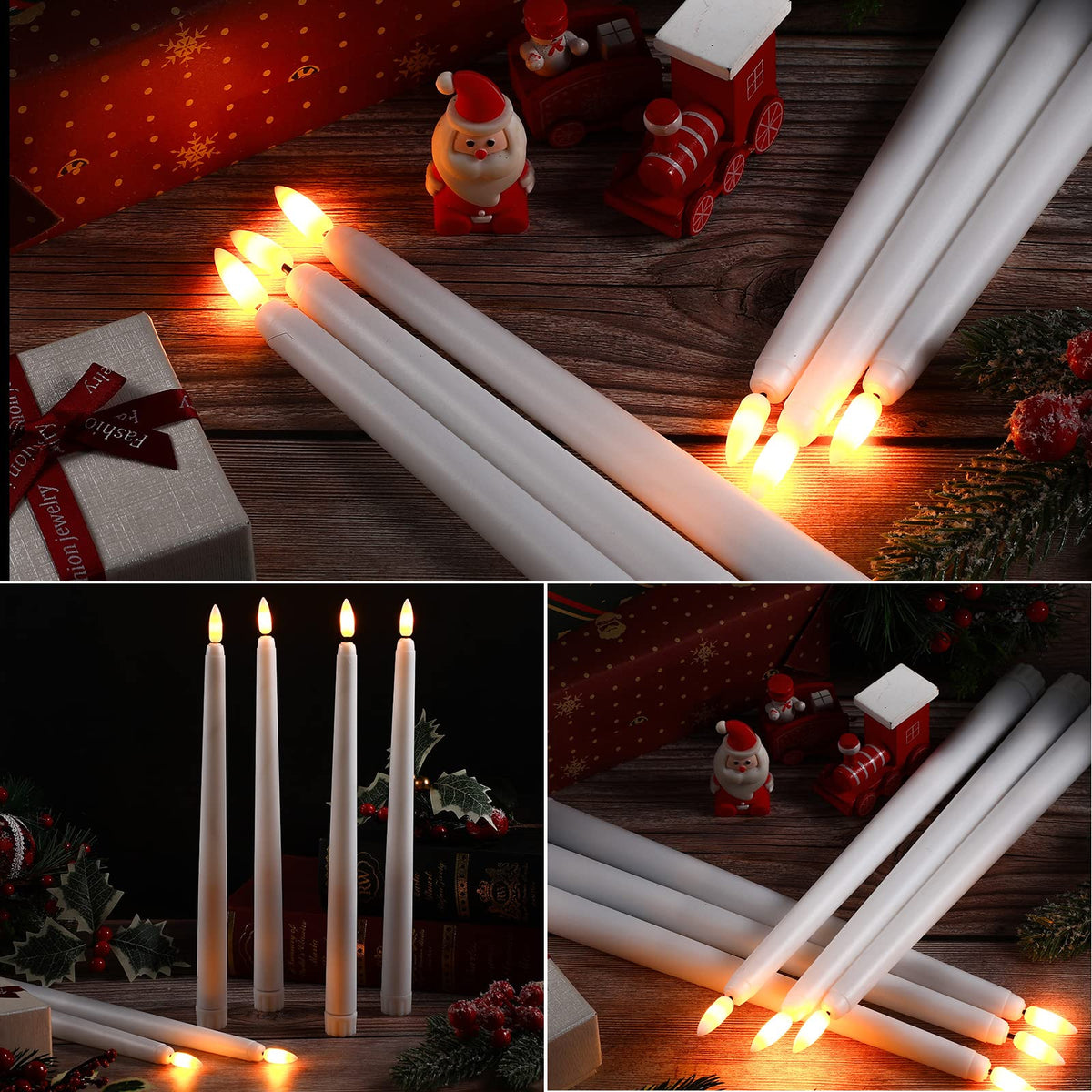 Reginary battery operated candles safe around children and pets.