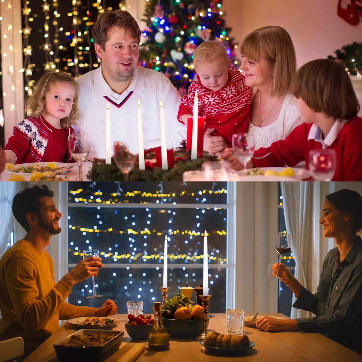 Reginary church and holiday decor LED candles enhance ceremonies safely.