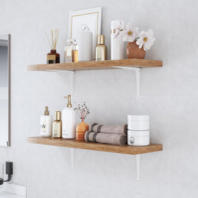 REHOYEE heavy-duty shelf support ready for books and decor