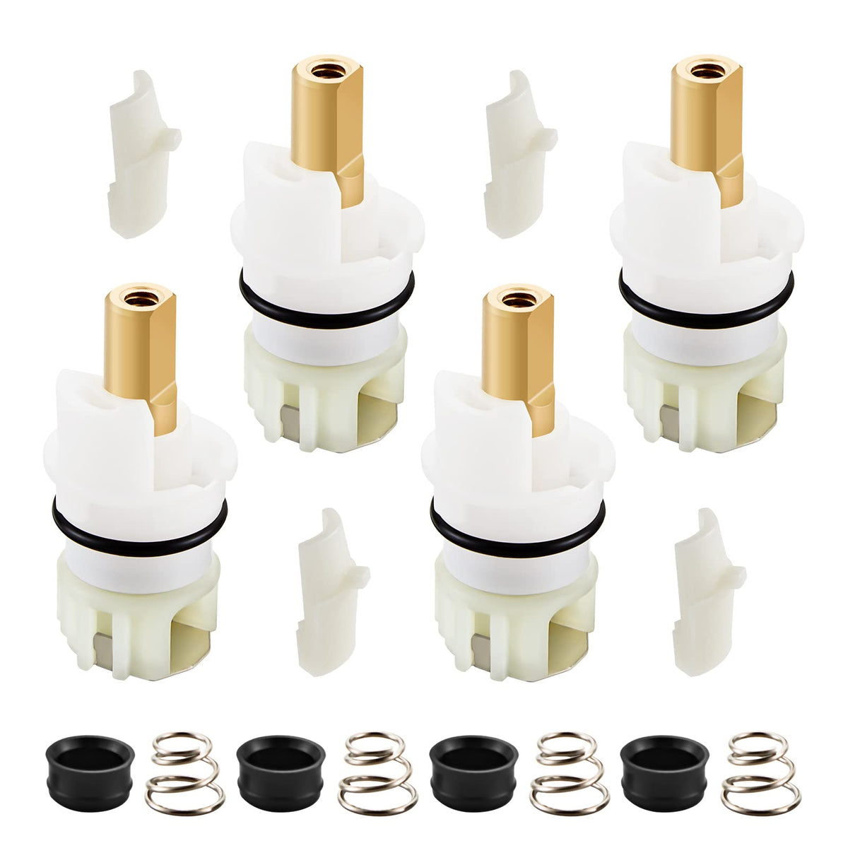 REHUH Delta repair kit package with stems and stops for quick faucet maintenance